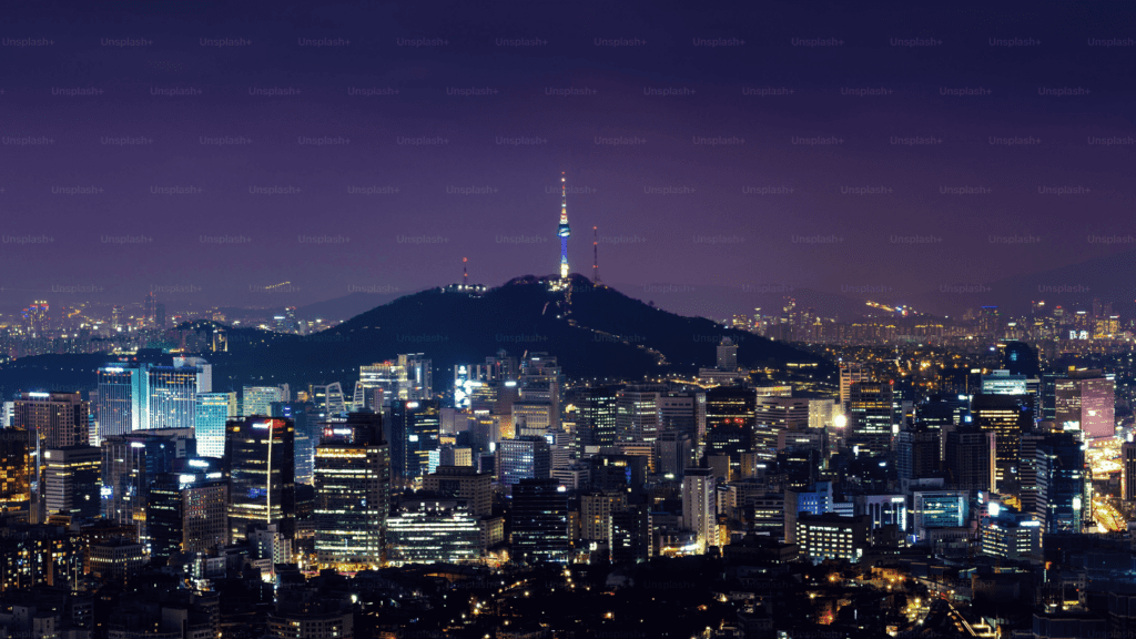 서울 남산타워 전경